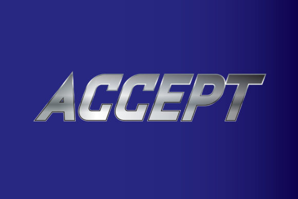 Accept Font: A Bold Display Typeface for Creative Makers