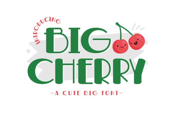 Big Cherry Font for Editorial Design Projects