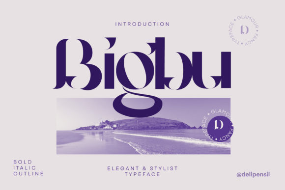 Bigbury Font: A Vintage-Inspired Display Typeface for Web Design