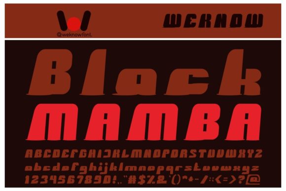 Black Mamba Font for Stronger Brand Visuals
