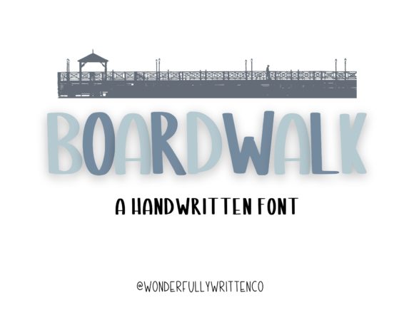 Boardwalk Font Review for Brand Designers