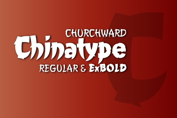 Churchward Chinatype: A Spooky Display Font for October Designs