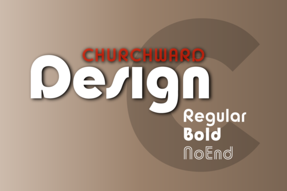 Churchward Design Font for Bold and Sharp Creative Projects