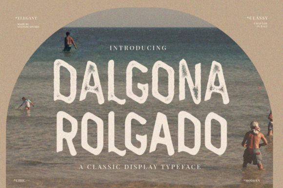 Dalgona Rolgado Font for Web Design and Branding Projects