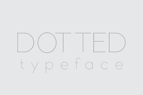 Dotted Font: A Minimal Display Typeface That Elevates Branding