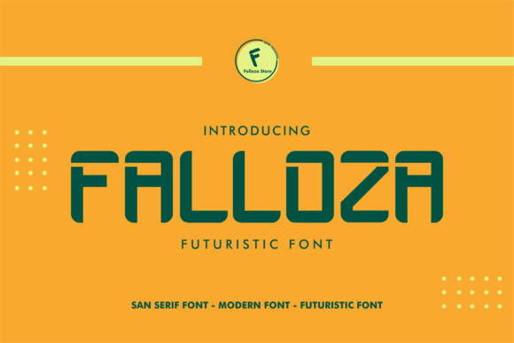 Falloza Font for Modern Editorial Design