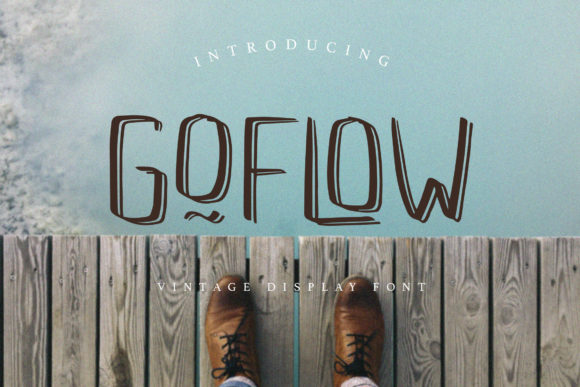 Goflow Font: A Stylish Display Type for Modern Designers