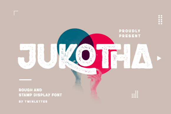 Jukotha Display Font for Bold Branding and Digital Marketing