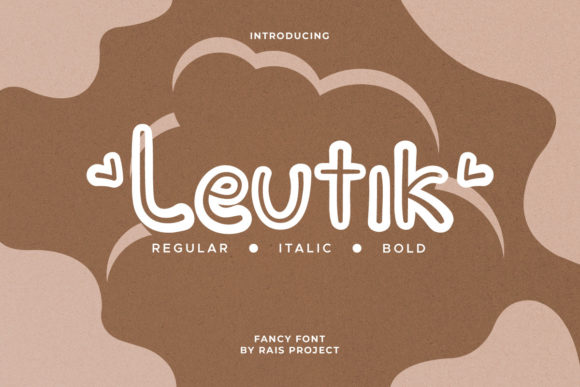 Leutik Font: A Versatile Display Typeface for Digital Designers