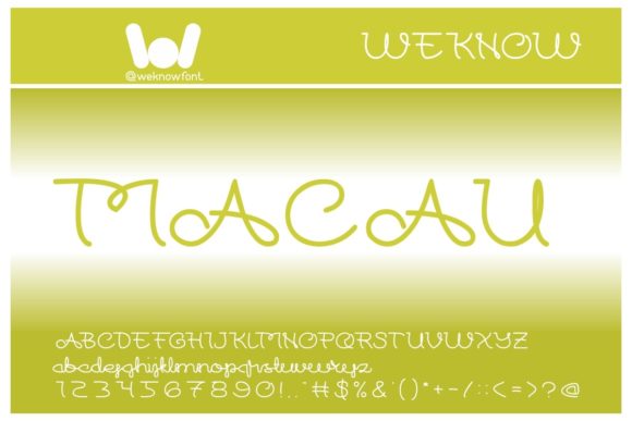 Macau Font: A Display Typeface for Memorable Digital Branding