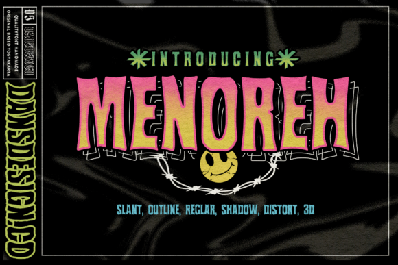 Menoreh Font for Modern Editorial Design