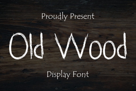 Old Wood Font: A Designer’s Brushed Display Choice