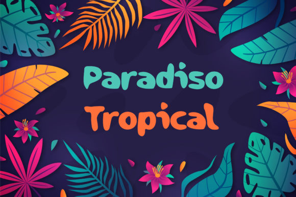 Paradiso Tropical Font for a Polished Brand Look