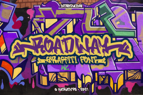 Roadway Font: A Bold Typeface for Street Art-Inspired Branding