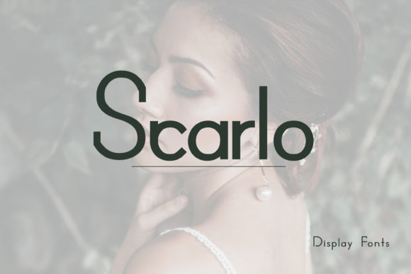 Scarlo Font: Modern Display Typeface for Editorial Design