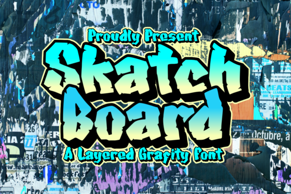 Skatchboard Font: Bold, Graffiti-Style Typography for Editorial Design