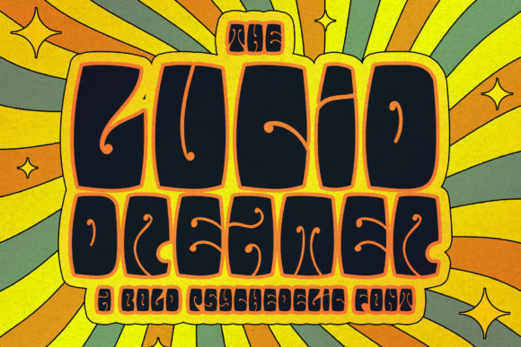The Lucid Dreamer Font: A Bold Display Typeface for Creative Makers