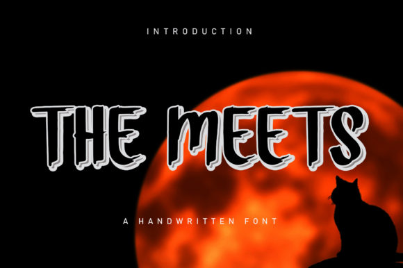 The Meets Display Font: A Bold Choice for Eye-Catching Design