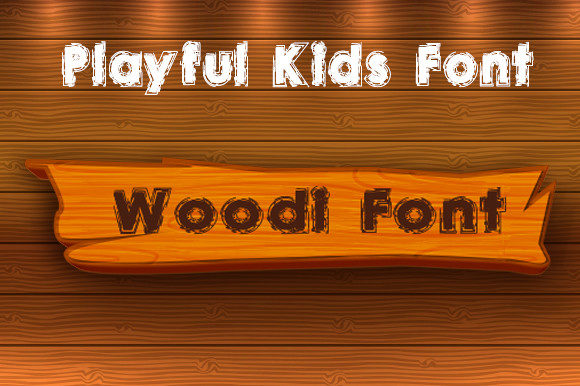 Woodi Font for Modern Web Design and Bold Branding