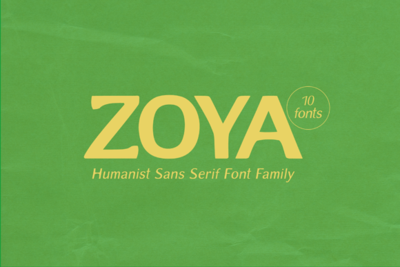Zoya Display Font Adds a Modern Touch to Web Design Projects